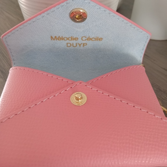 DUYP Dress Up Your Purse Sakura Pink/Blue Mini Bag Charm/Card Holder/Wallet - Picture 12 of 13